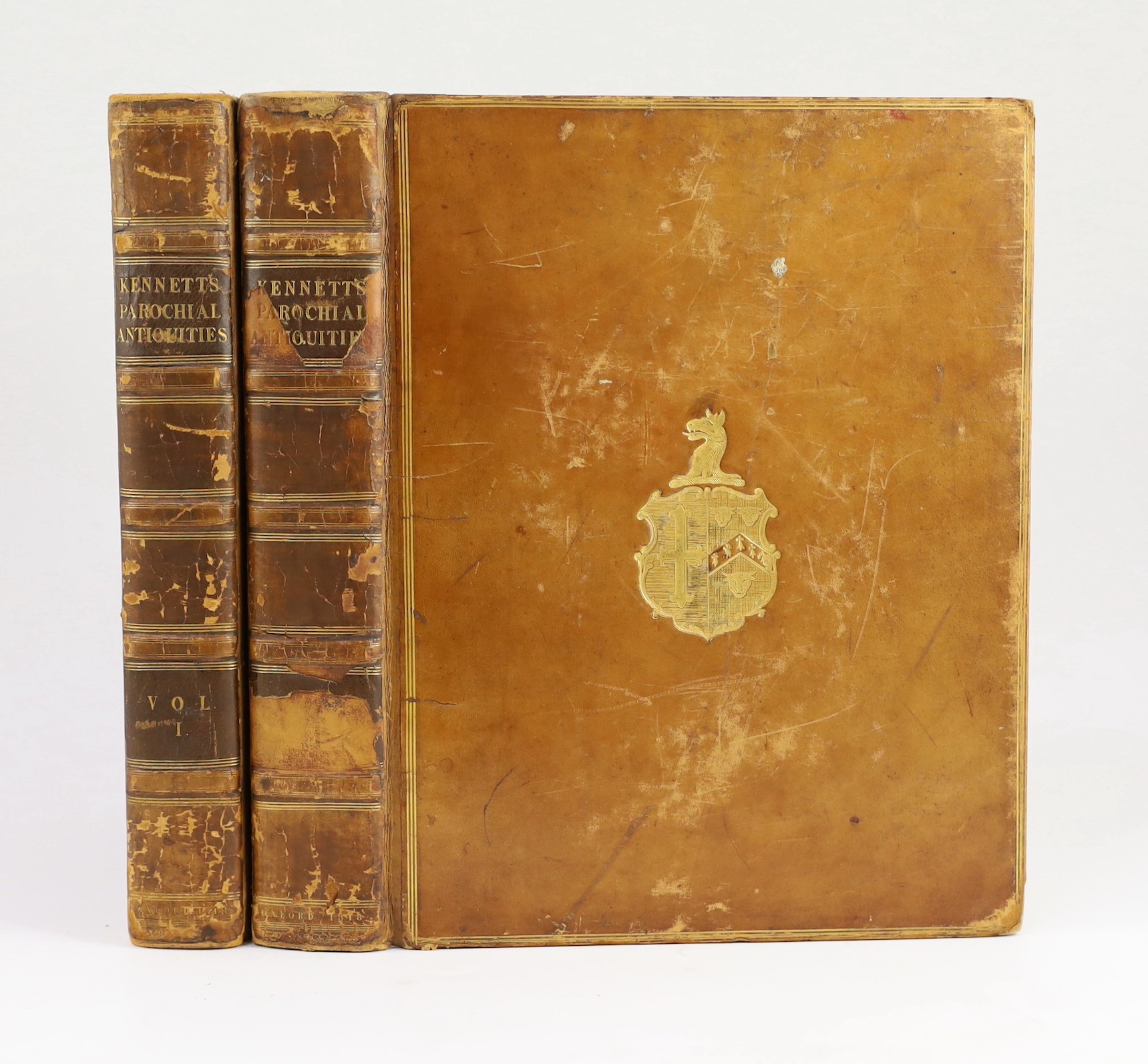 OXFORDSHIRE: Kennett, White - Parochial Antiquities attempted in the History of Ambrosden, Burcester, and other adjacent parts in the Counties of Oxford and Bucks.